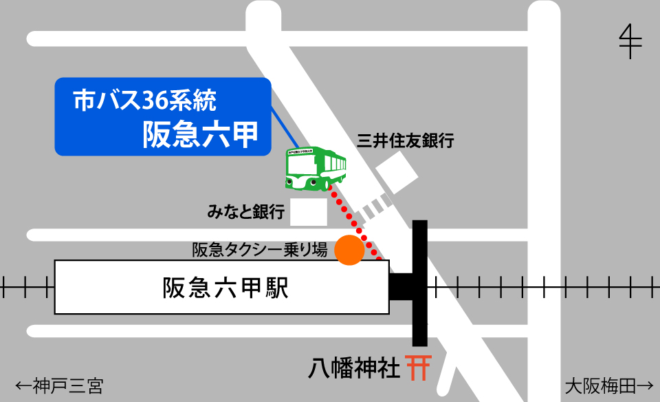 阪急六甲駅