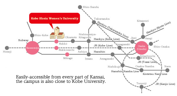 Access to Kobe Shoin
